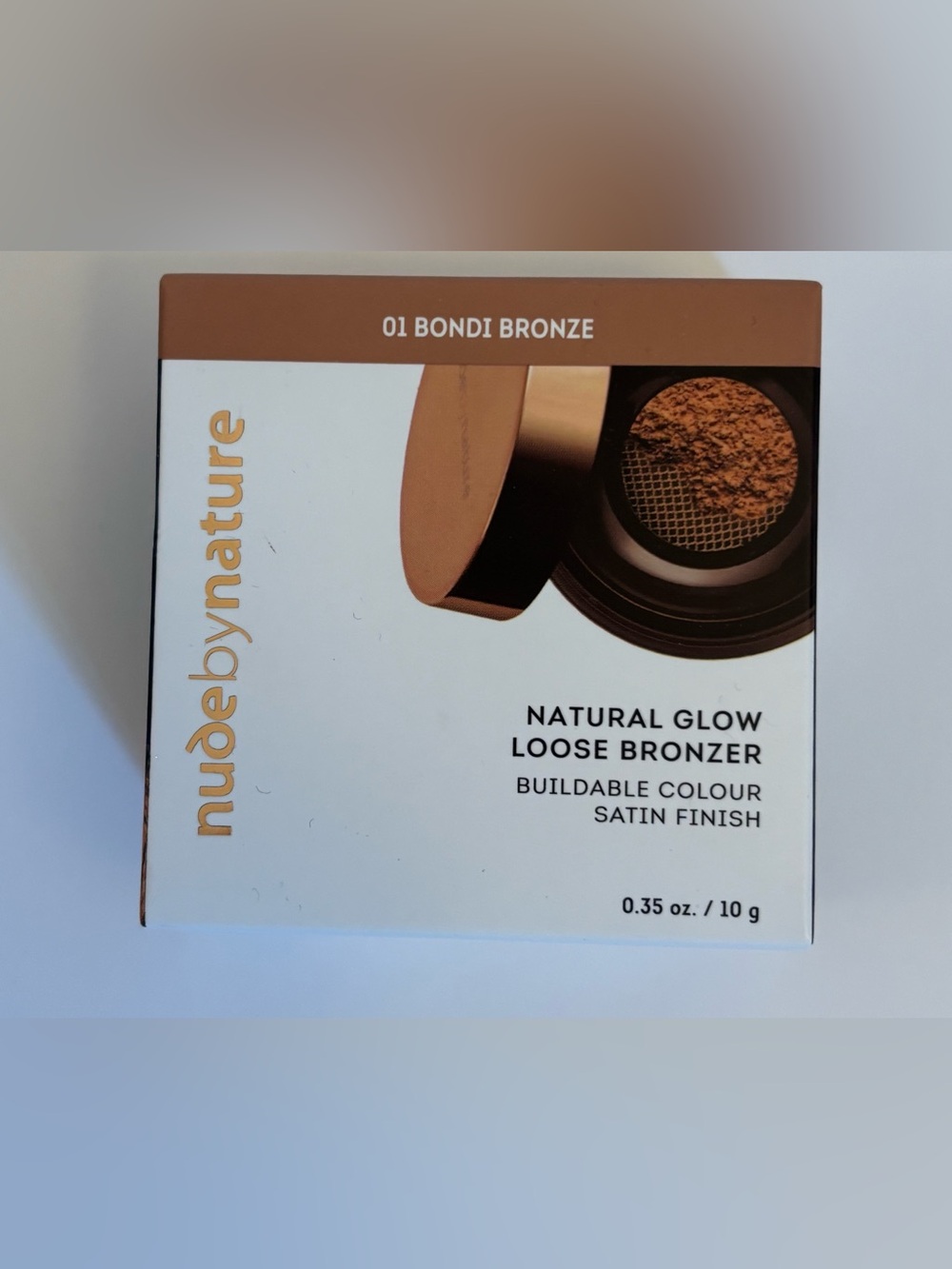 Nude by Nature Natural Glow Loose Bronzer - Bondi Bronze NEW IN BOX